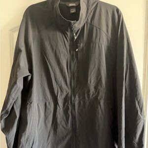 Outdoor Research Men’s Lightweight Training Jacket Gray XXL Windbreaker Athletic